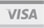 Visa Logo - Grayscale
